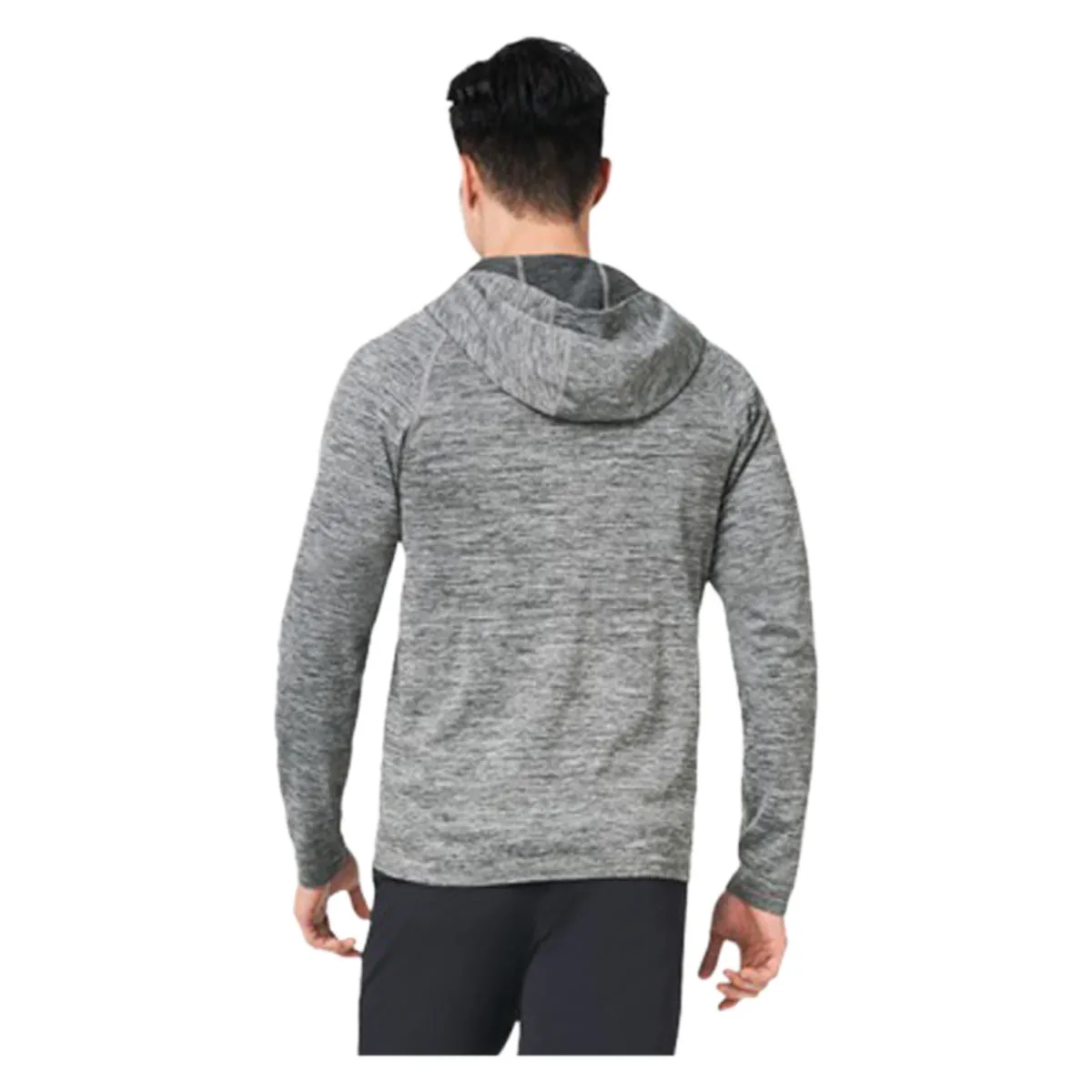 Men's Seamless Push Full-Zip Hoodie