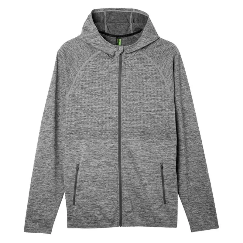 Men's Seamless Push Full-Zip Hoodie