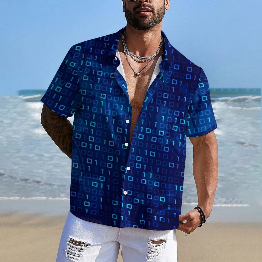 Men's Vacation Hawaiian Shirt 2307100375