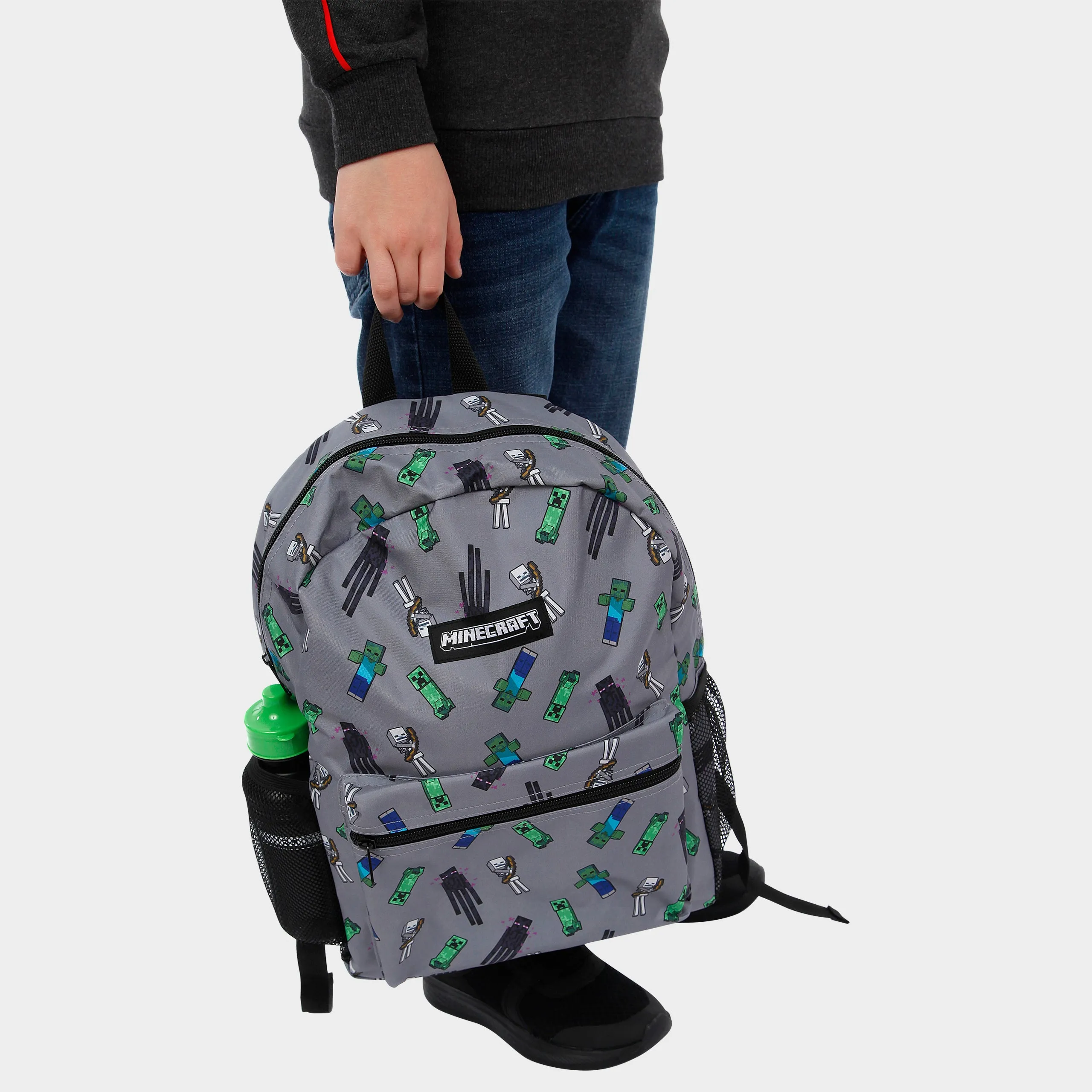 Minecraft Backpack 4 Piece Set