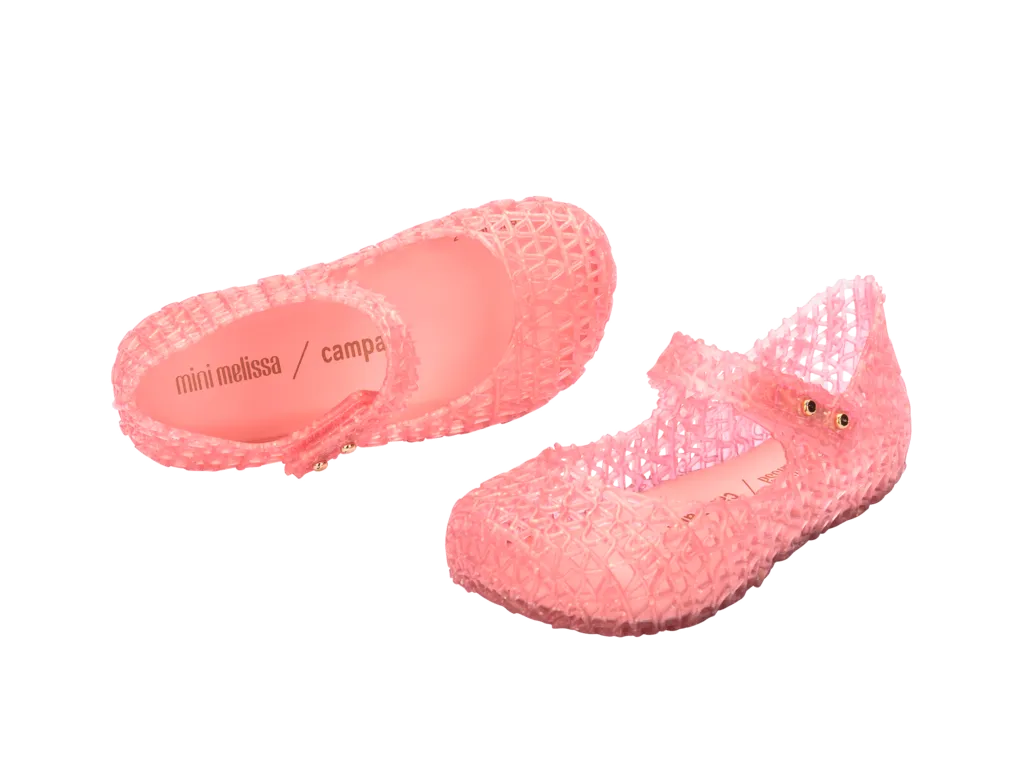 Mini Melissa Mini Campana Papel - Pearly Pink