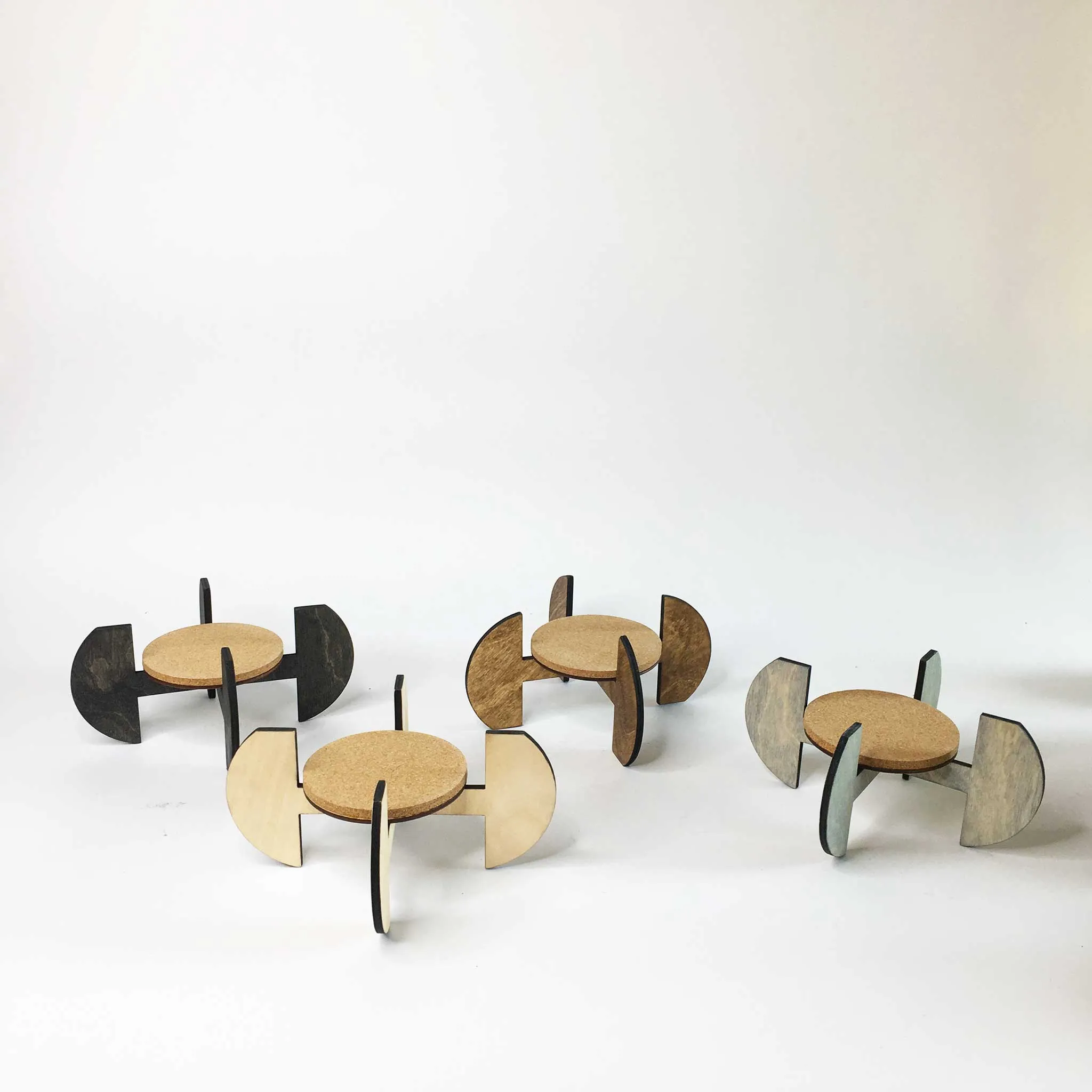 Modular Plant Stand - Half Moon