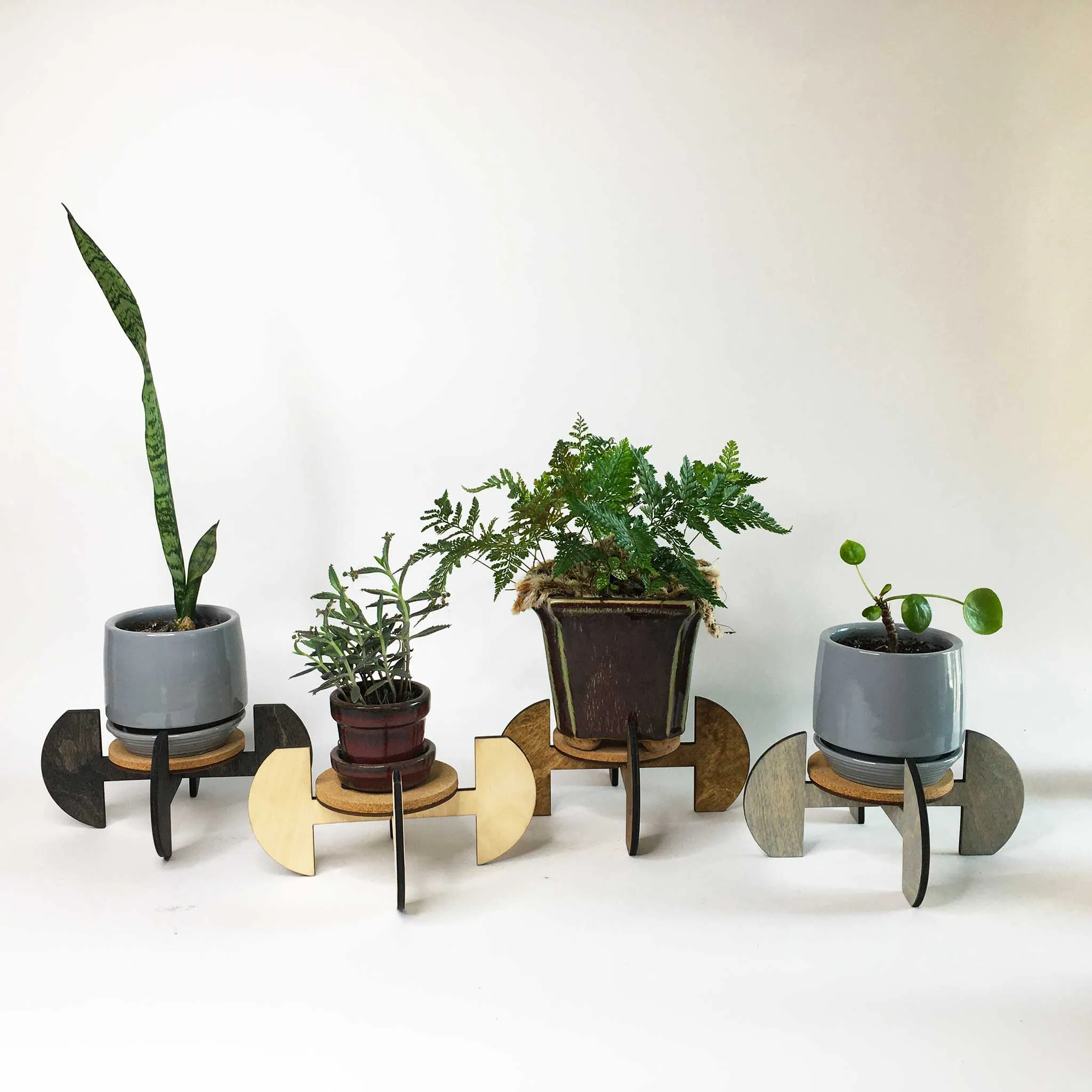 Modular Plant Stand - Half Moon