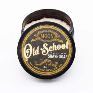 Moon Soaps Old School Shave Soap by 6oz / 170gm