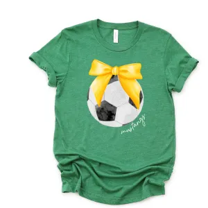 Mustangs Soccer Bow
