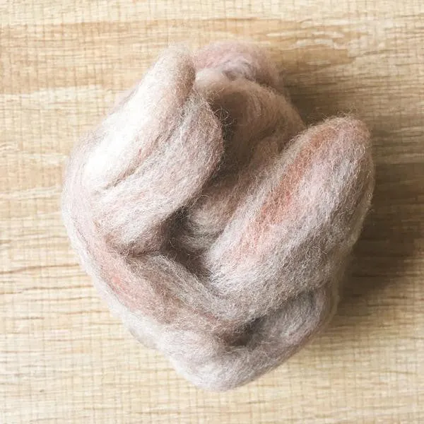Needle felted supplies wool felting Yellow wool Roving for felting short fabric