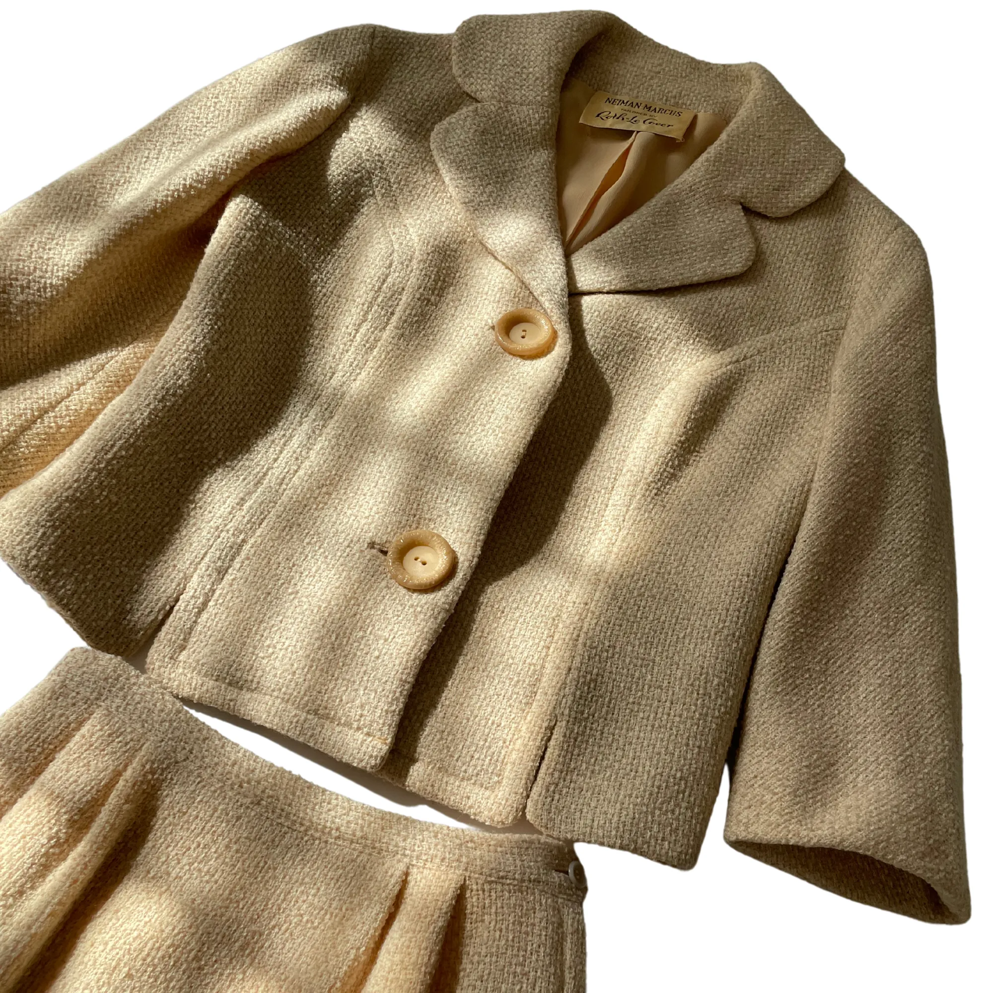 Neiman Marcus Roth Le-Cover 2 Piece Wool Set