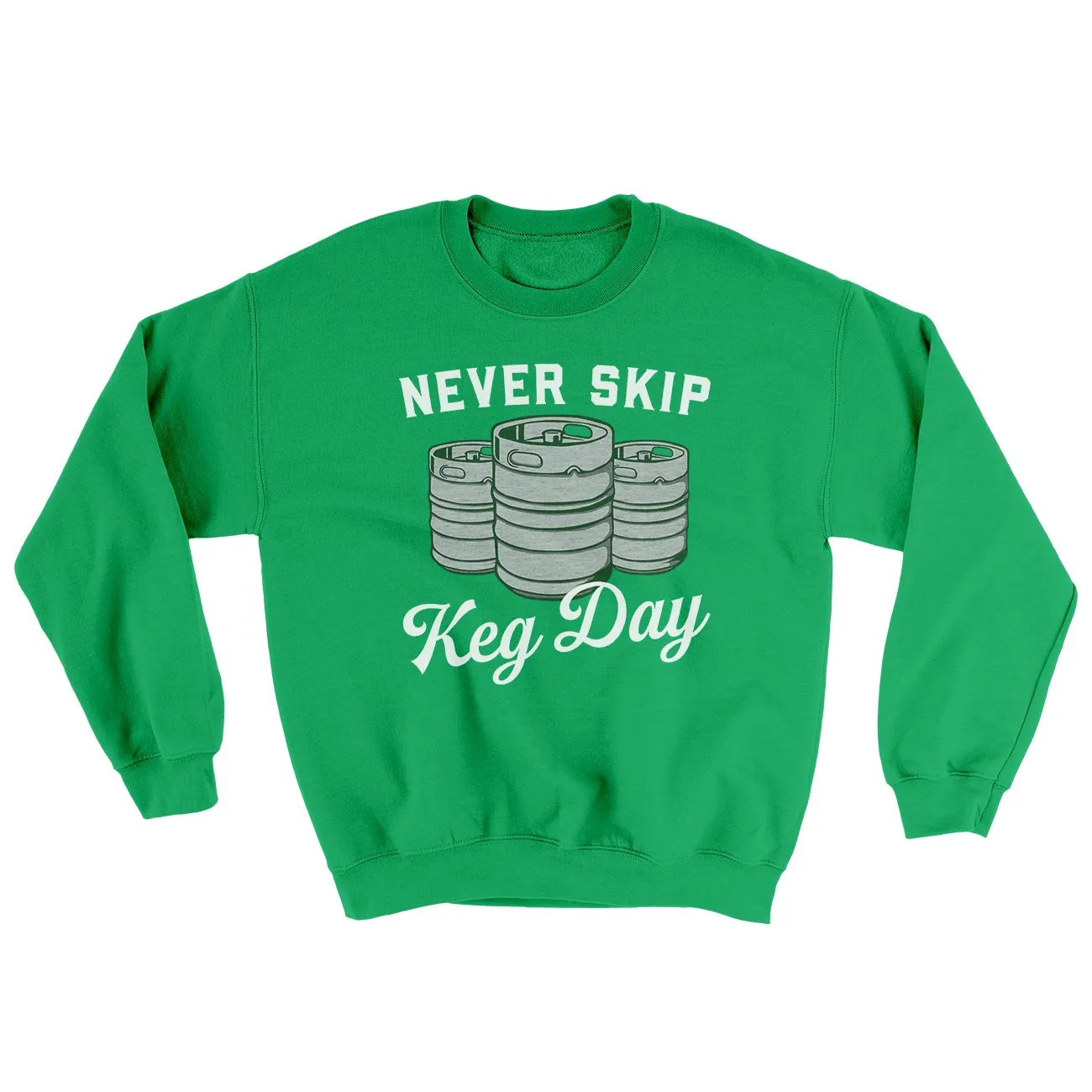 Never Skip Keg Day Ugly Sweater