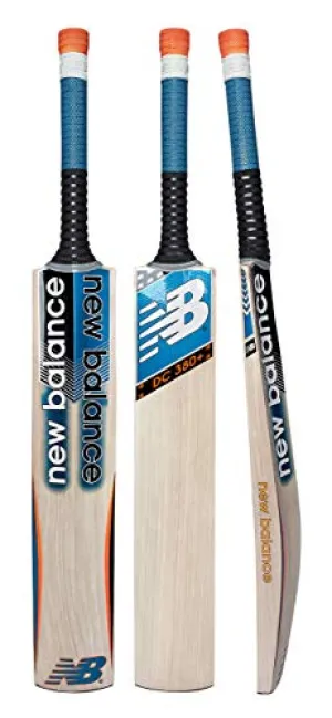 New Balance DC 380  Kashmir-Willow Cricket Bat with Bat Cover (2019-20 Edition) - Short Handle (Full Size)