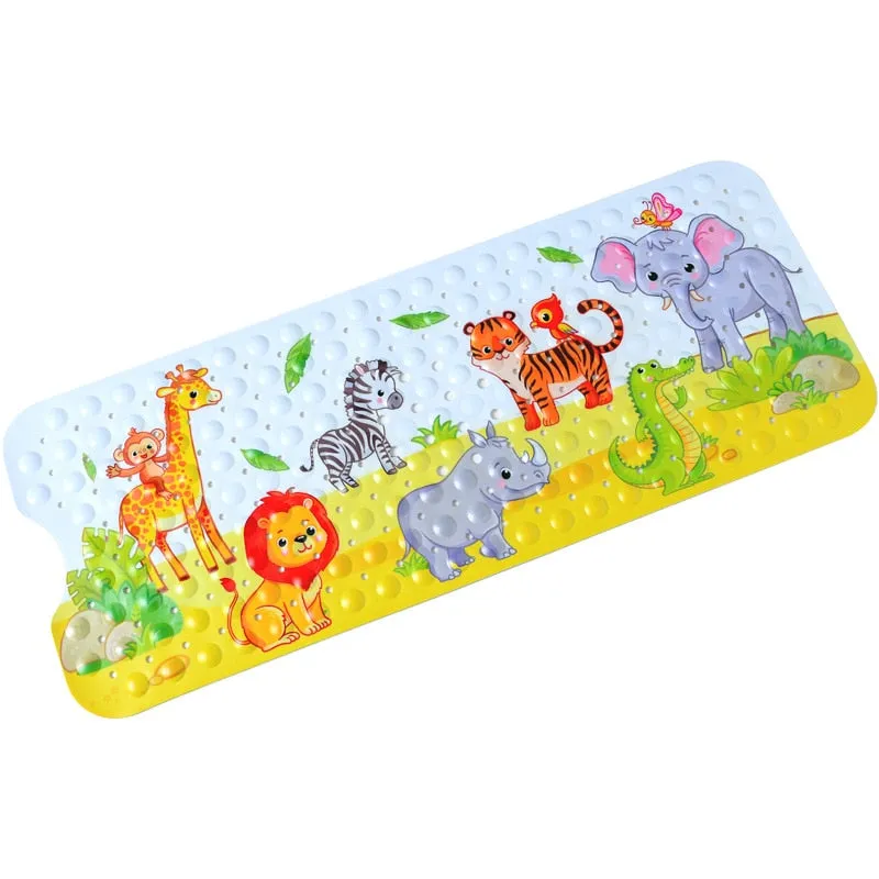Non-slip Bathroom Fish Printing Mat