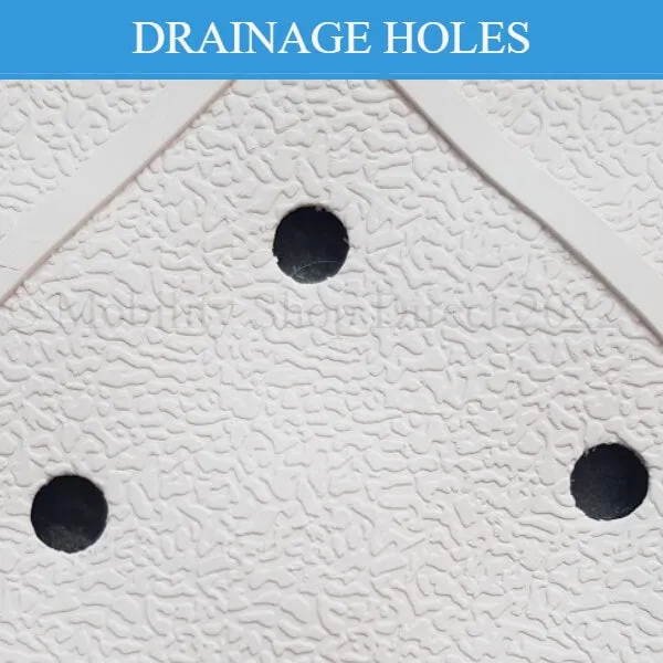 Non Slip Square Shower Mat
