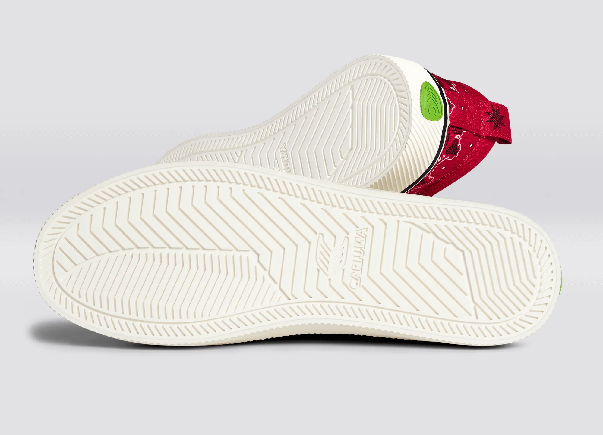 OCA Low Red Bandana Canvas Sneaker Women
