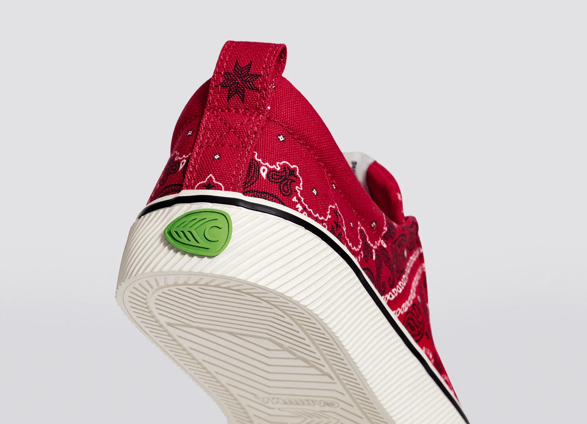 OCA Low Red Bandana Canvas Sneaker Women