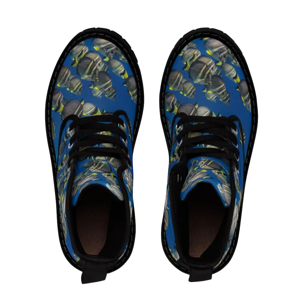 Ocean Tangs Men's Canvas Boots