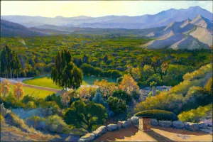 Ojai Valley from Thacher School