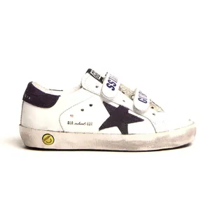 Old School Blue Depths Velcro Sneaker