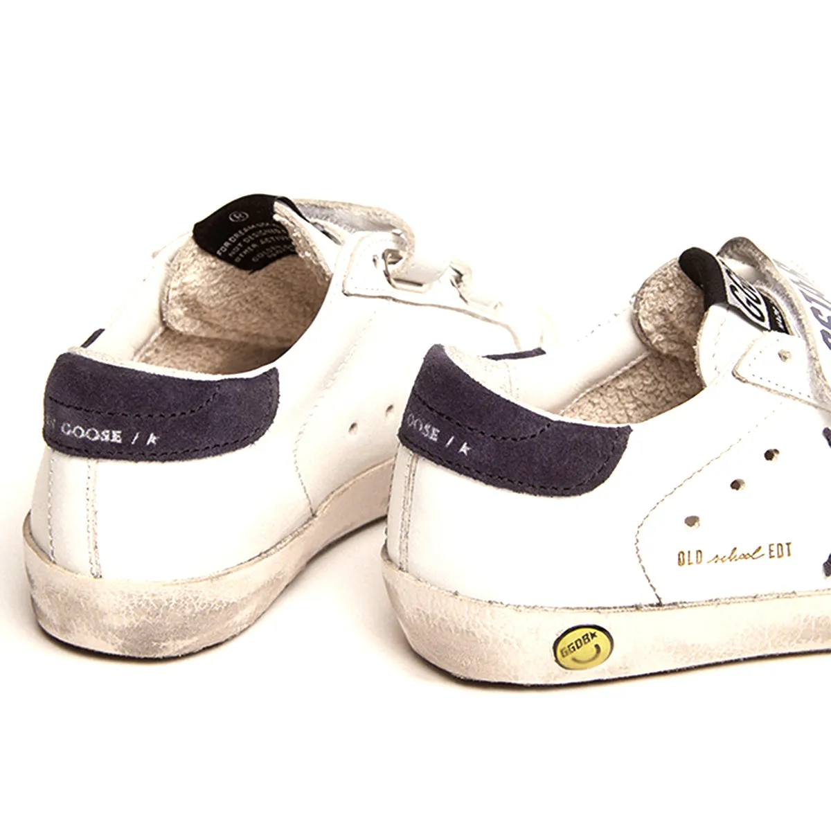 Old School Blue Depths Velcro Sneaker