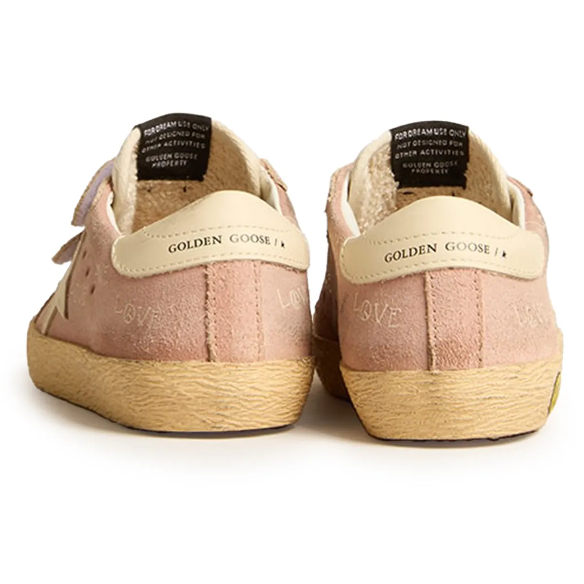 Old School Rose Suede Love Sneaker