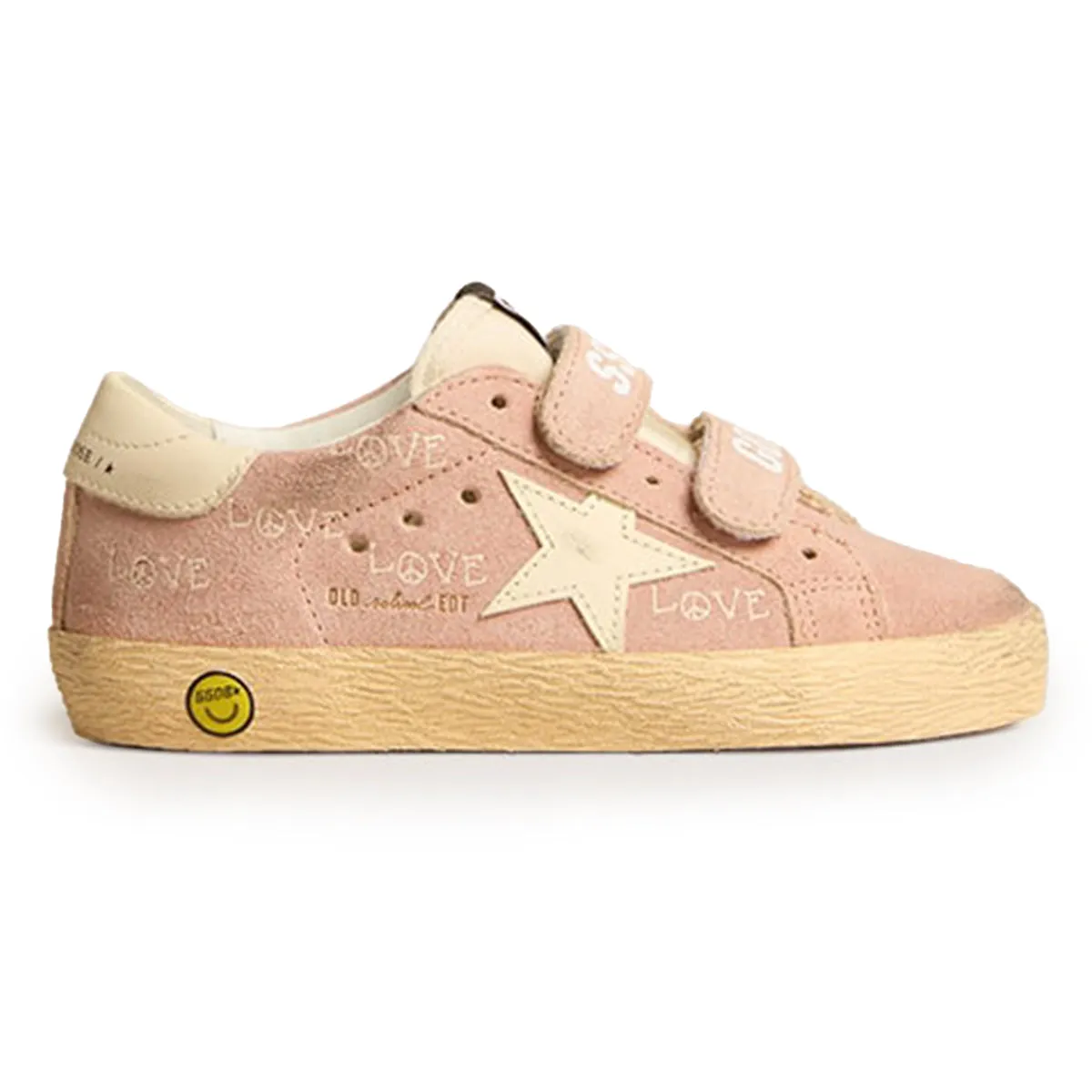 Old School Rose Suede Love Sneaker