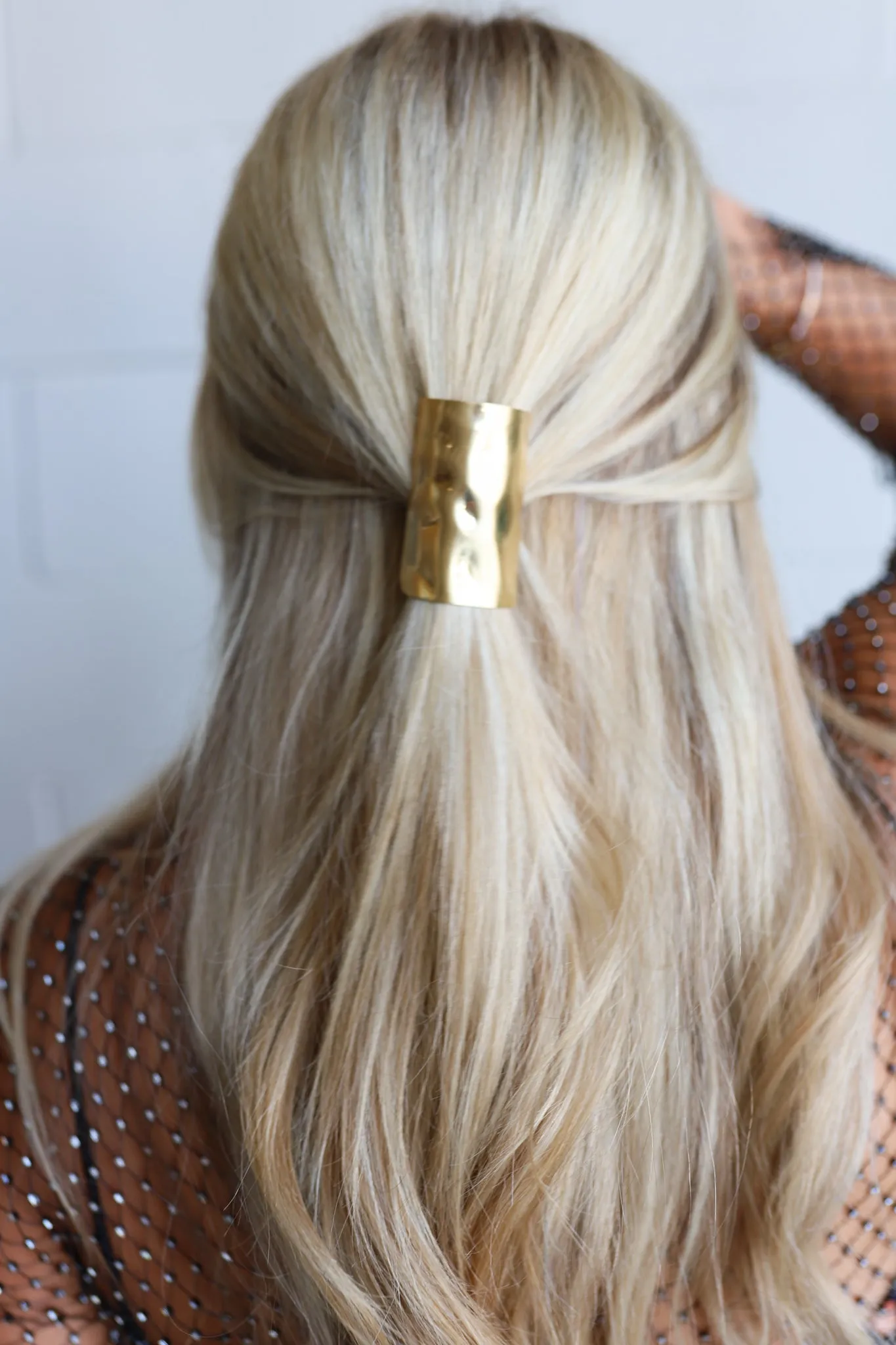 OVERSIZED PONYTAIL CUFF ( GOLD   SILVER )