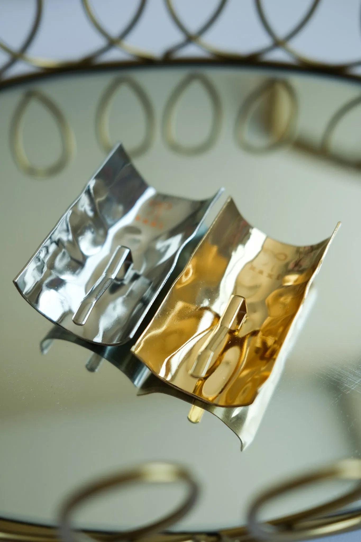 OVERSIZED PONYTAIL CUFF ( GOLD   SILVER )