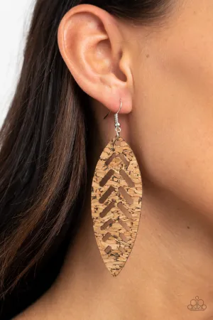 Paparazzi You're Such A CORK Earrings