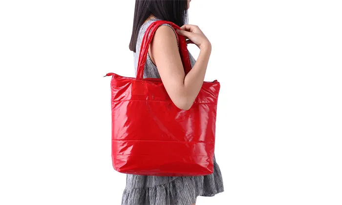 Patricia Padded Zip Closure Tote