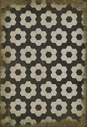 Pattern 02 "Resonance" Vinyl Floorcloth - Spicher & Co.