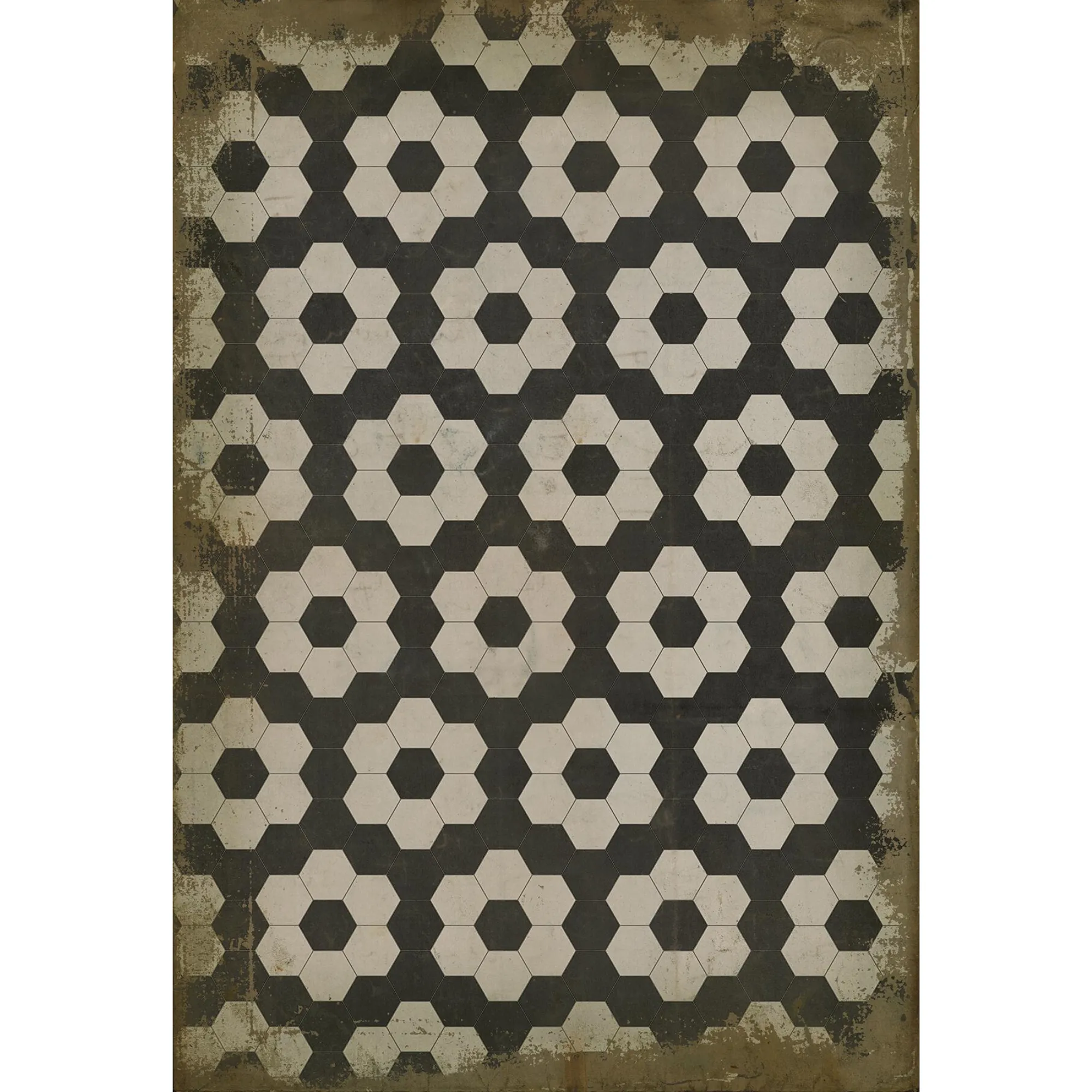 Pattern 02 "Resonance" Vinyl Floorcloth - Spicher & Co.