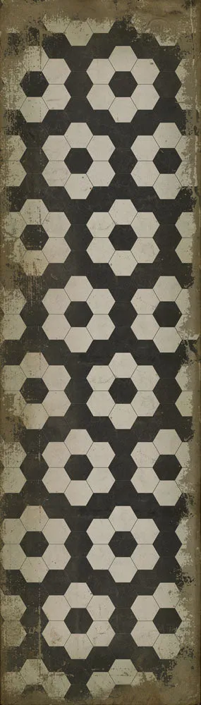 Pattern 02 "Resonance" Vinyl Floorcloth - Spicher & Co.