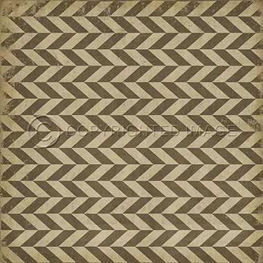 Pattern 06 "Mercurius" Vinyl Floorcloth - Spicher & Co.