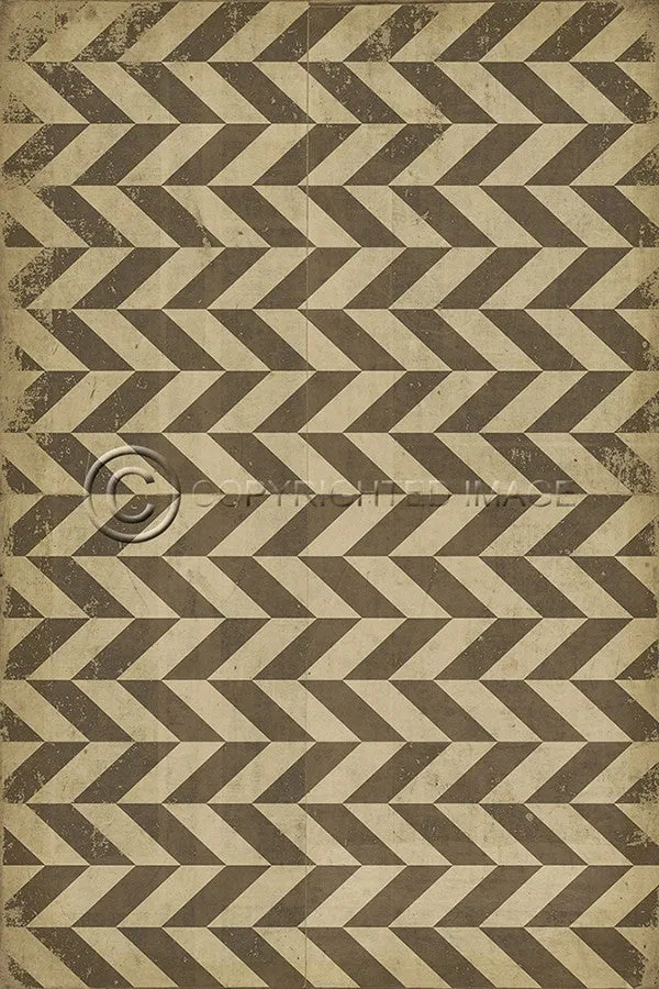 Pattern 06 "Mercurius" Vinyl Floorcloth - Spicher & Co.