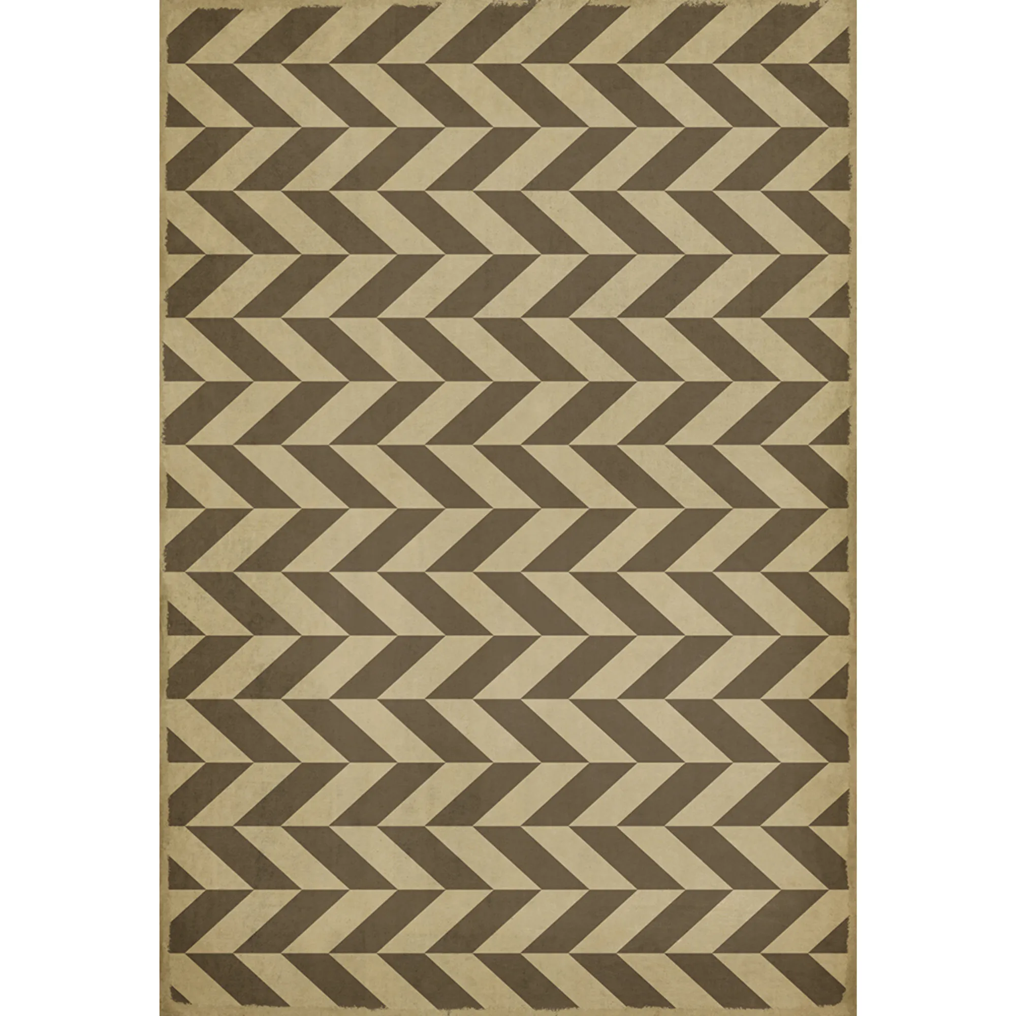 Pattern 06 "Mercurius" Vinyl Floorcloth - Spicher & Co.