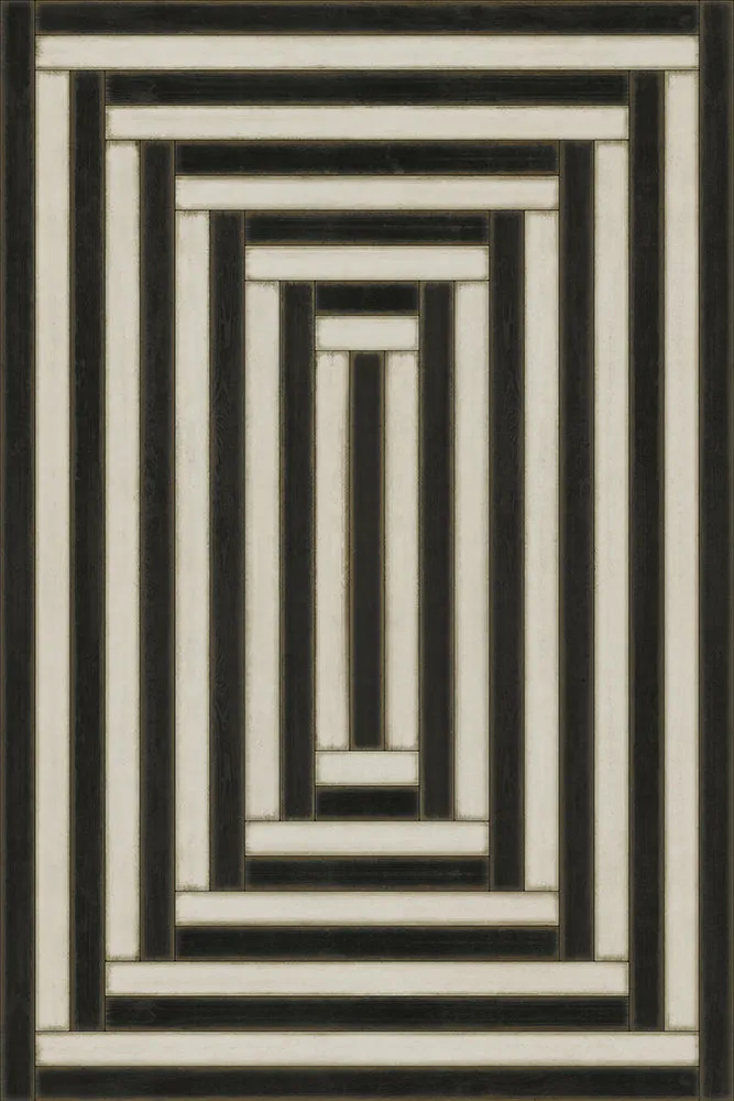 Pattern 18 "The Empress" Vinyl Floorcloth - Spicher & Co.