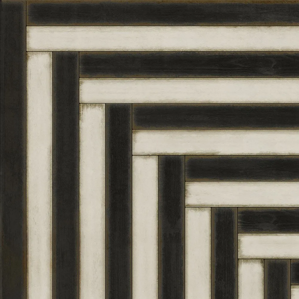 Pattern 18 "The Empress" Vinyl Floorcloth - Spicher & Co.