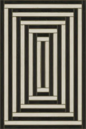 Pattern 18 "The Empress" Vinyl Floorcloth - Spicher & Co.