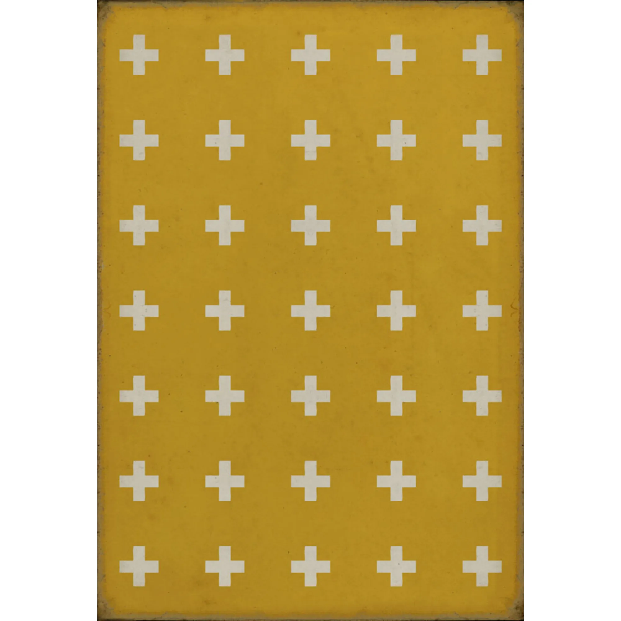 Pattern 24 "Lemnos" Vinyl Floorcloth - Spicher & Co.