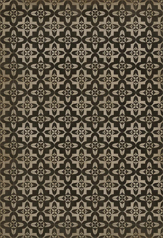 Pattern 33 "Boggled" Vinyl Floorcloth - Spicher & Co.