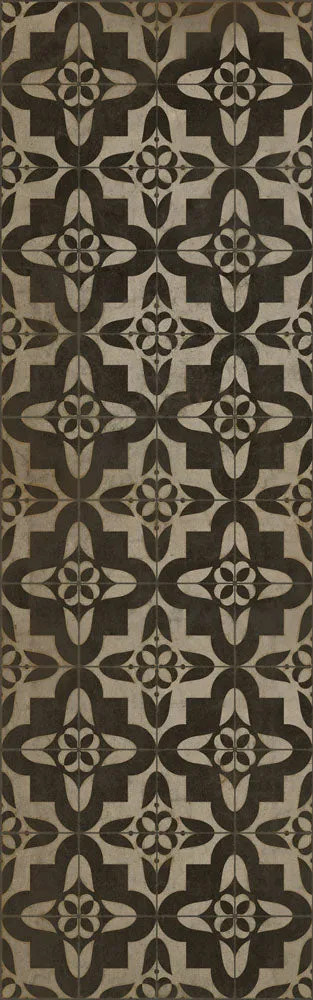 Pattern 33 "Boggled" Vinyl Floorcloth - Spicher & Co.