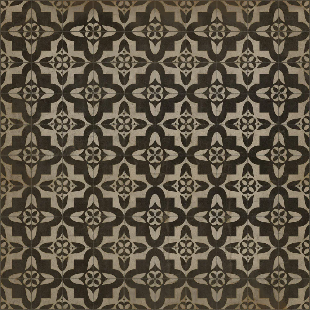 Pattern 33 "Boggled" Vinyl Floorcloth - Spicher & Co.