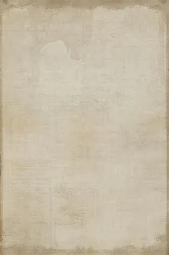 Pattern 52 "Studio Whitewash" Vinyl Floorcloth - Spicher & Co.
