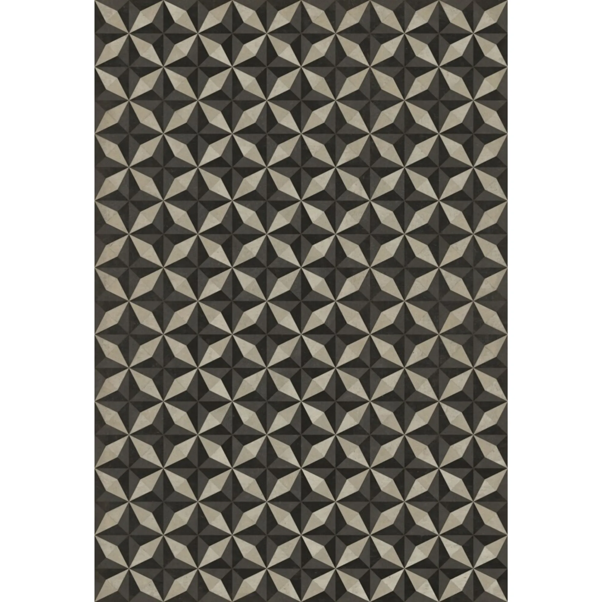Pattern 74 "Morpheus" Vinyl Floorcloth - Spicher & Co.
