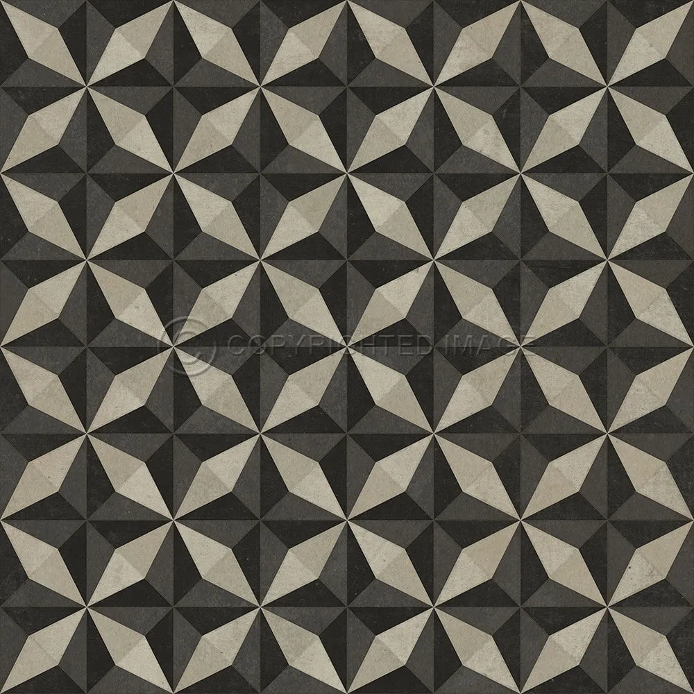 Pattern 74 "Morpheus" Vinyl Floorcloth - Spicher & Co.