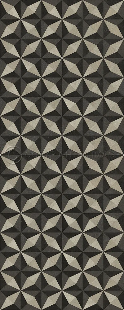 Pattern 74 "Morpheus" Vinyl Floorcloth - Spicher & Co.