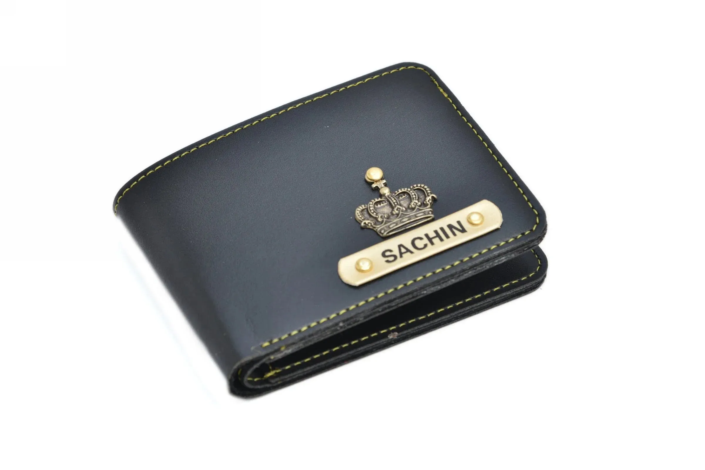 Personalized Men's Wallet - Black