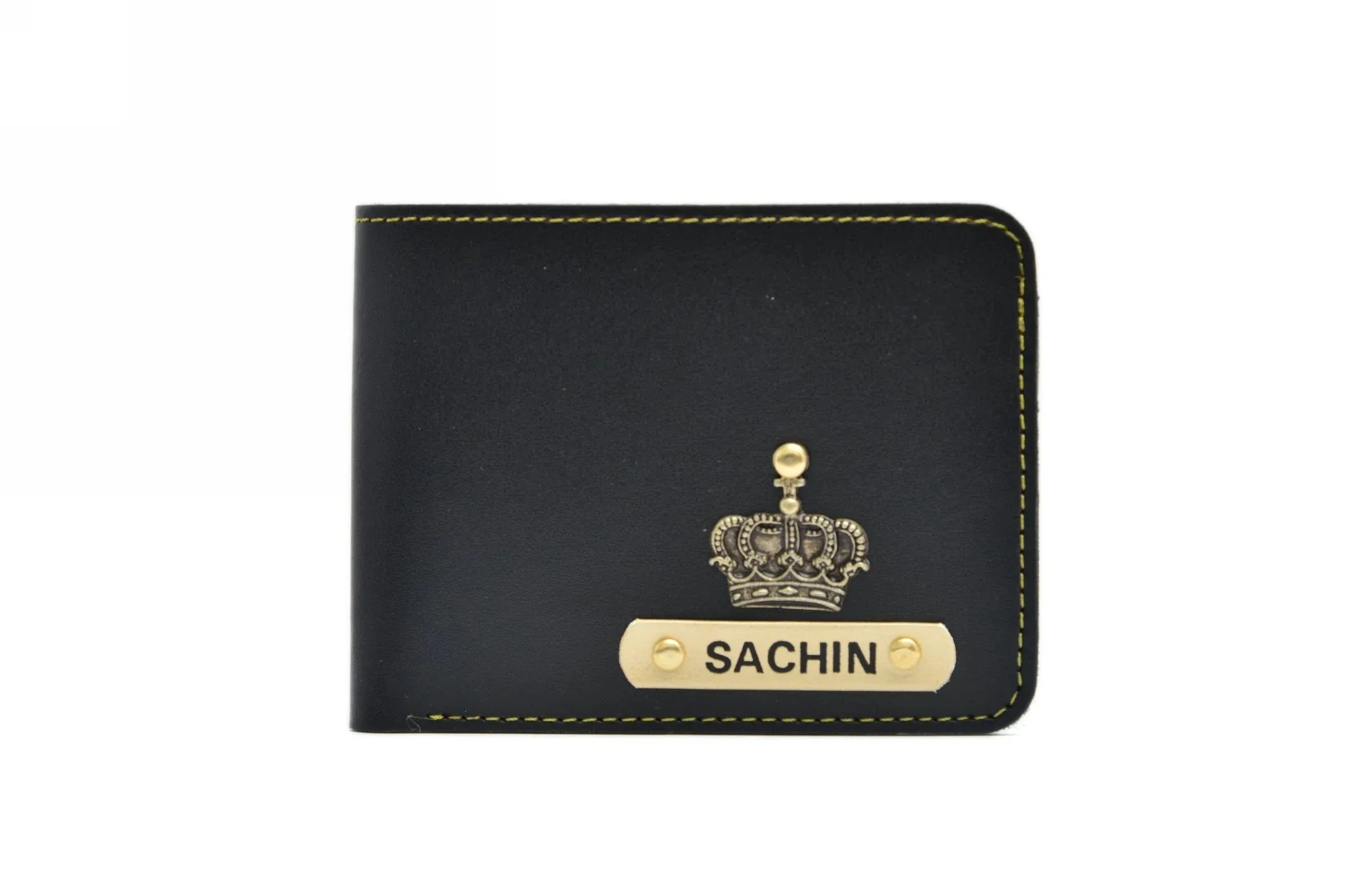 Personalized Men's Wallet - Black