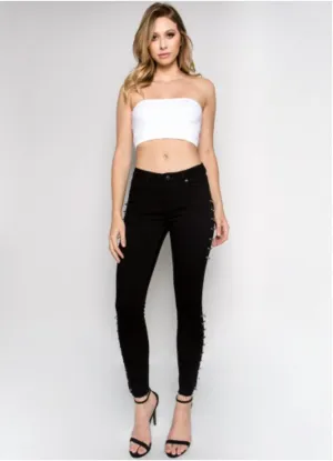 Pierced Up Skinny Jeans