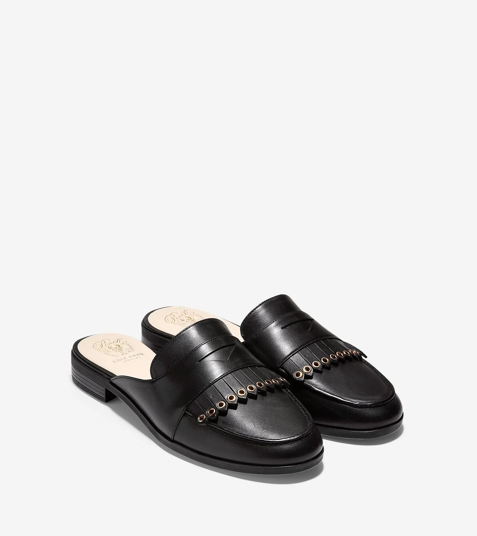 Pinch Kiltie Slide Loafer