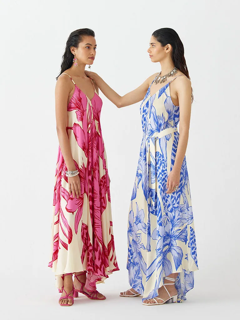 Pink Aphrodite Strappy Dress