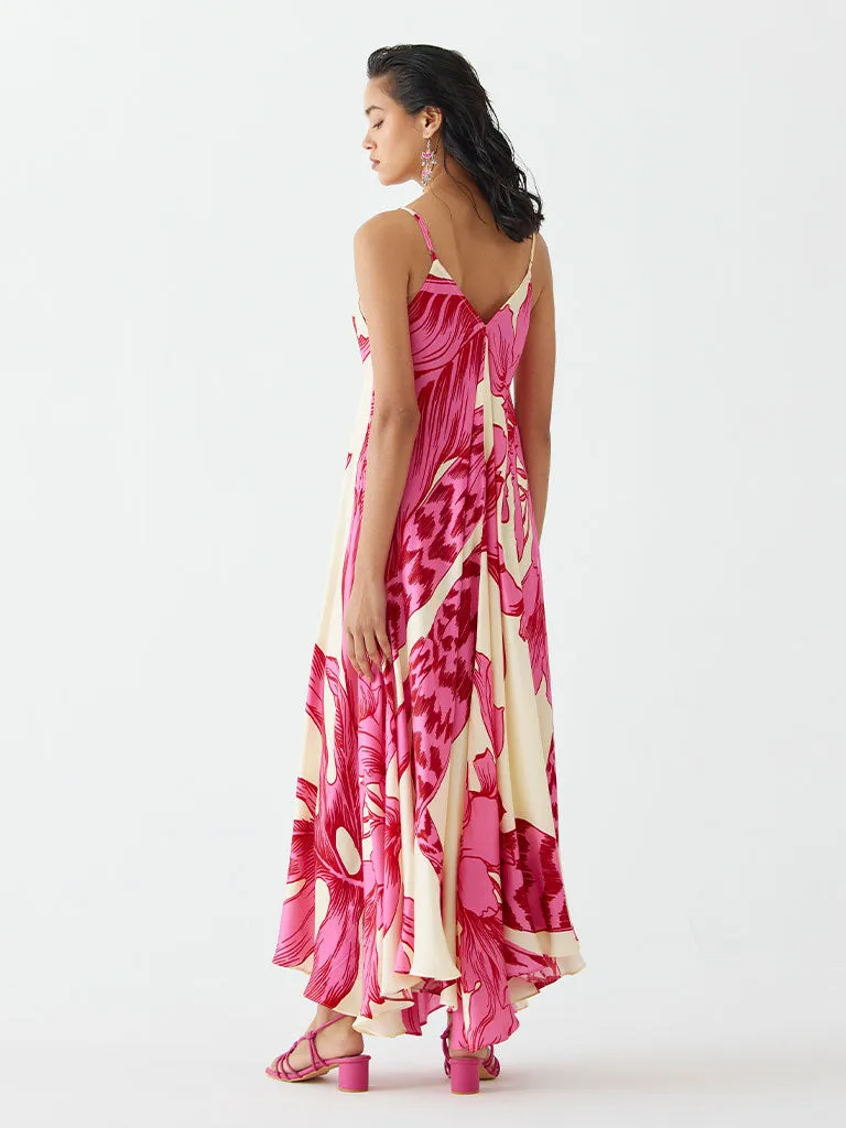 Pink Aphrodite Strappy Dress